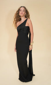 Robe drapée LAETITIA