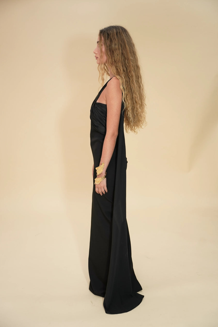 Robe drapée LAETITIA