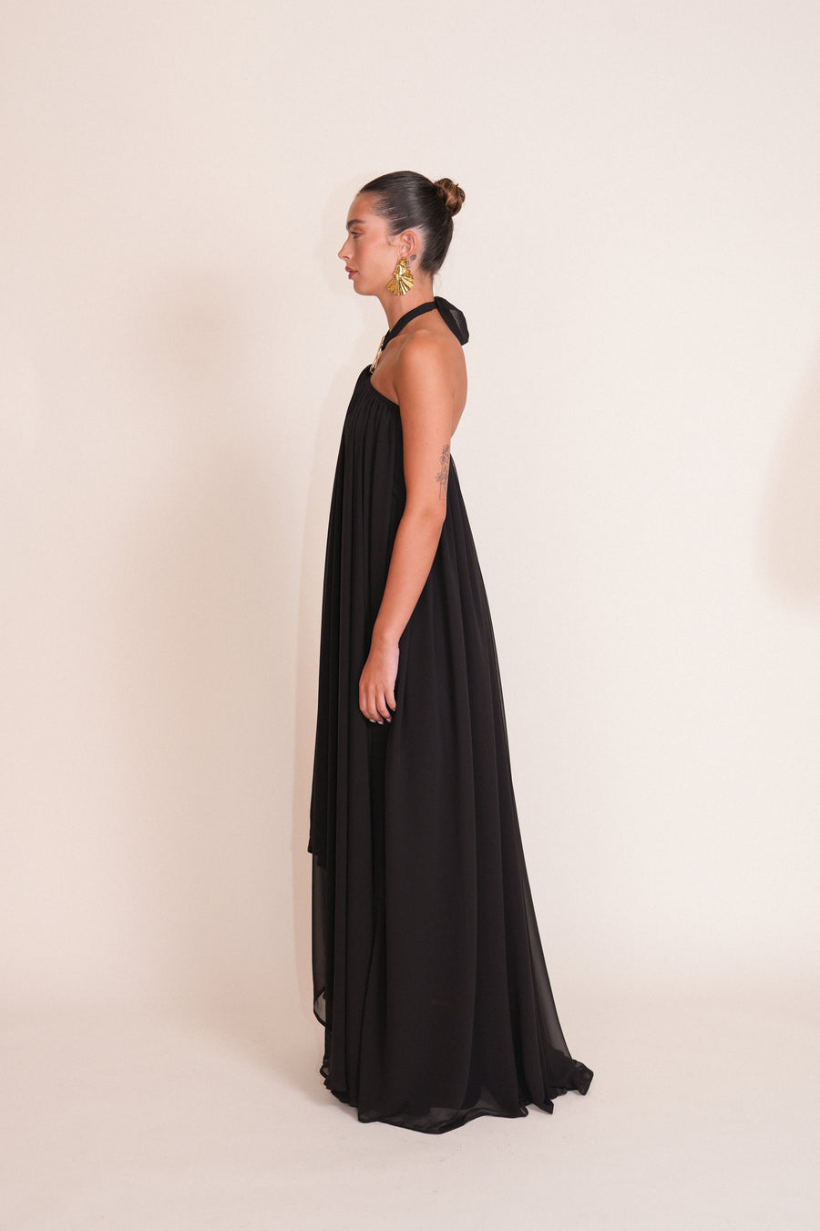 GOLDA robe foulard