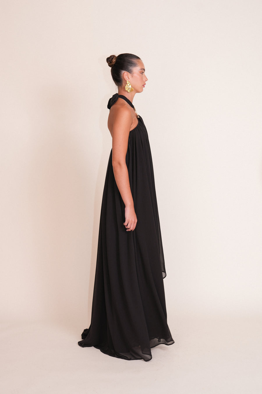 GOLDA robe foulard