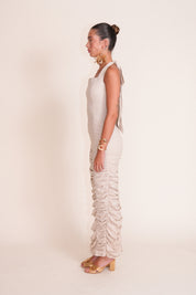 MARYLINE robe froncée
