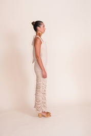 MARYLINE robe froncée